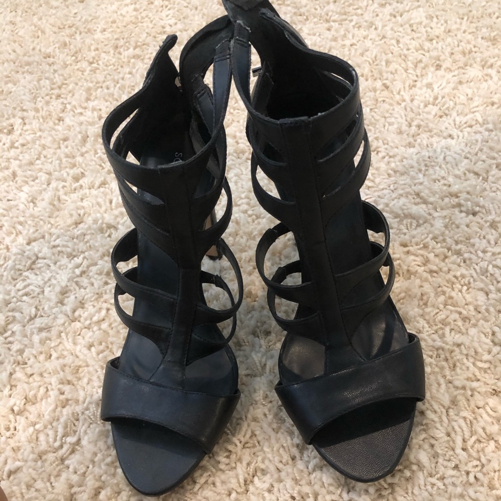 Sole Society black heels size 8.5